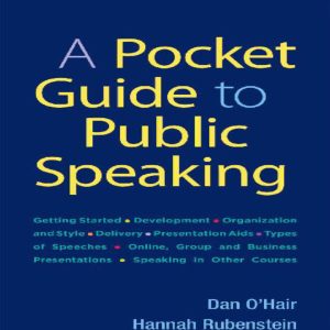 A Pocket Guide to Public Speaking 6th Edition