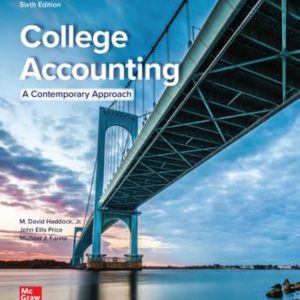 College Accounting (A Contemporary Approach) 6th Edition