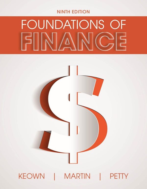 Foundations of Finance 9th Edition