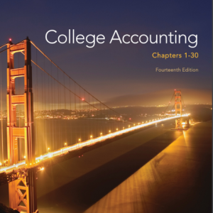College Accounting Chapter. 1-30,14th Edition by Price