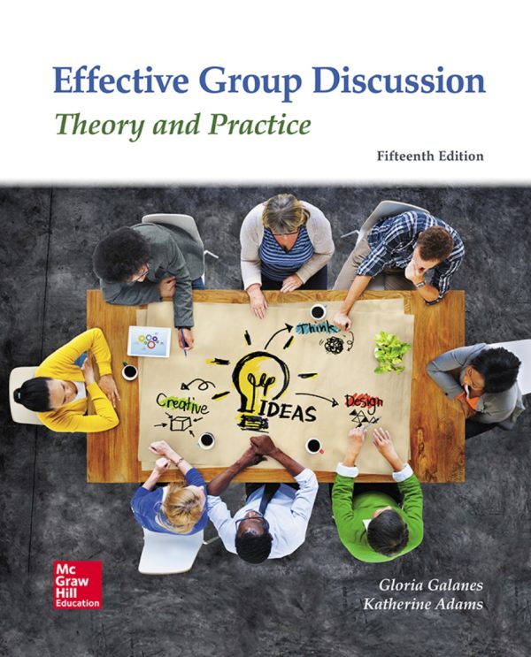 Effective Group Discussion Theory And Practice 15th Edition