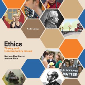 Ethics Theory and Contemporary Issues 9th Edition