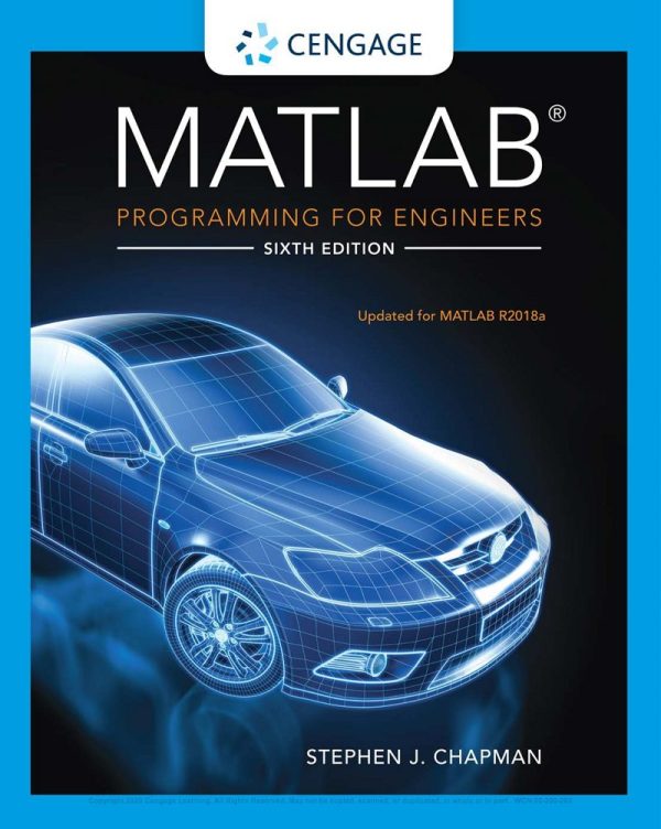 MATLAB Programming for Engineers 6th Edition