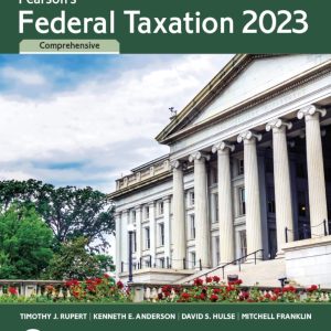 Pearson's Federal Taxation 2023 Comprehensive 36th Edition