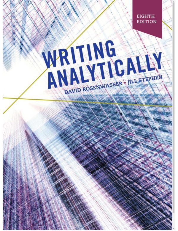 Writing Analytically 8th Edition