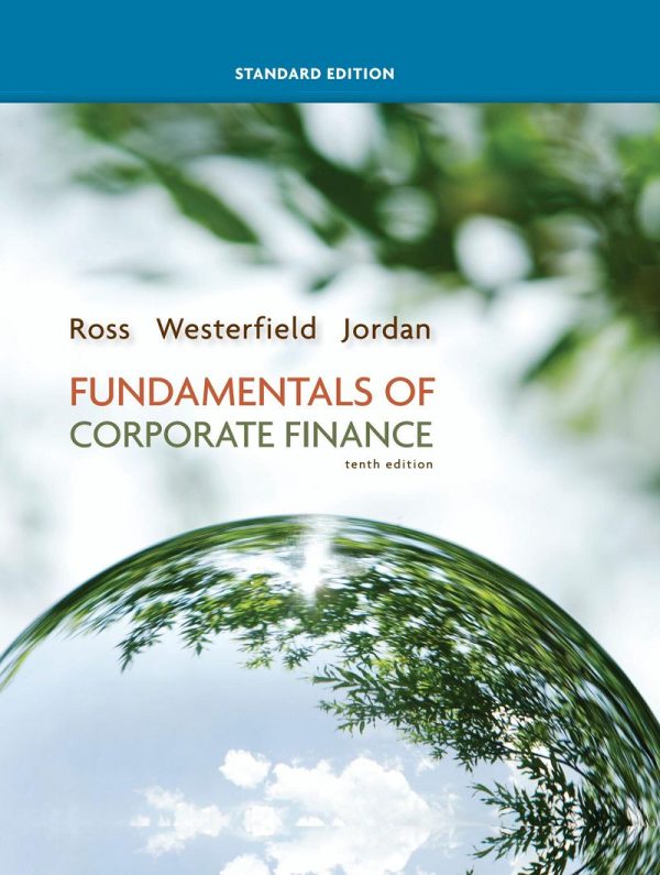 Fundamentals of Corporate Finance Standard 10th Edition