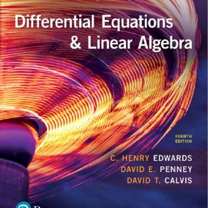 Differential Equations and Linear Algebra 4th Edition