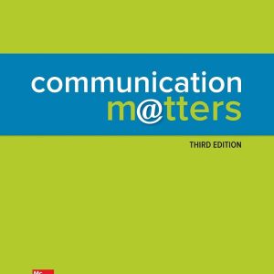 Communication Matters 3rd 3E Edition