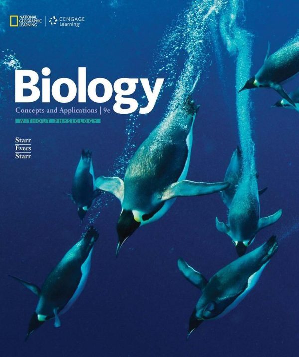 Biology Concepts and Applications without Physiology 9e 9th Edition by Cecie Starr