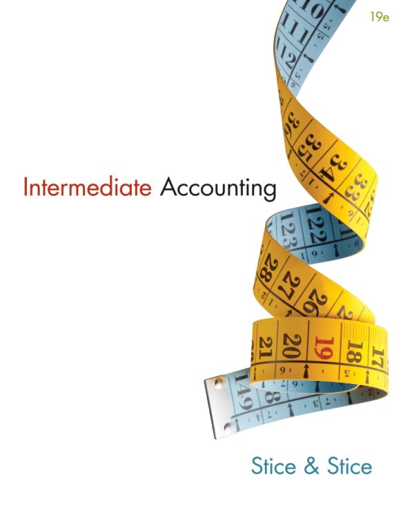 Intermediate Accounting 19th Edition