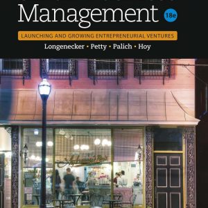 Small Business Management Launching & Growing Entrepreneurial Ventures 18th Edition