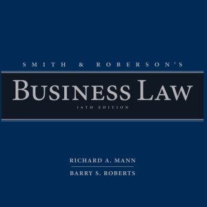 Smith and Roberson's Business Law 16th Edition