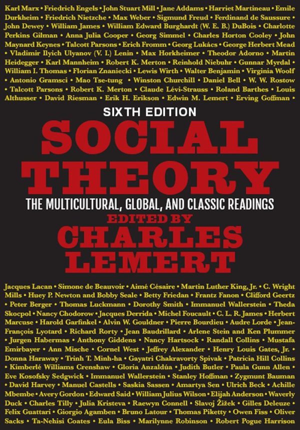 Social Theory The Multicultural Global and Classic Readings