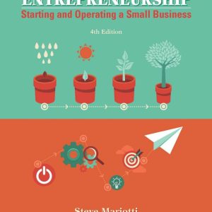 Entrepreneurship Starting and Operating A Small Business 4th Edition